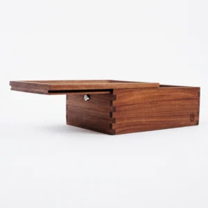 MARLEY NATURAL - Walnut Lock Stash Box - Imagen 4