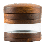 Walnut & Glass Large Grinder