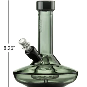 GRAV - Small Wide Base Water Pipe - Smoke whit Black Accents - Imagen 4