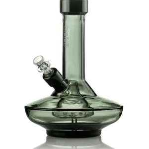 GRAV - Small Wide Base Water Pipe - Smoke whit Black Accents - Imagen 1