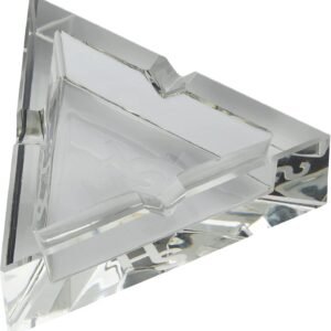 HIGHER STANDARDS - Premium Glass Ashtray Clear - Imagen 4
