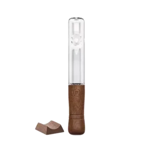 MARLEY NATURAL - Walnut and Glass Steamroller - Imagen 1