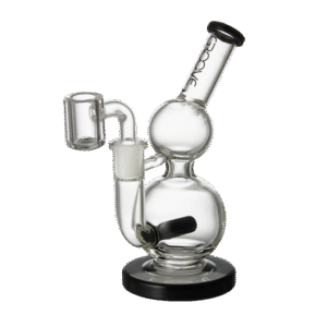 Groove - Micro Tube Glass Rig - Clear and  Black - Imagen 3