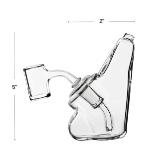 GRAV - Wedge Bubbler - Clear - Imagen 3