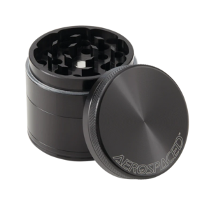 AEROSPACED - Grinder 1.96" 50MM 4 piece in Black. - Imagen 1